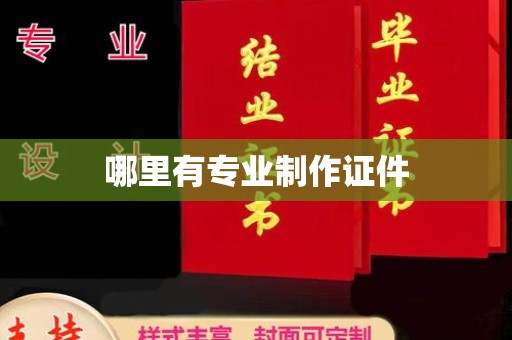 贵定哪里有专业制作证件