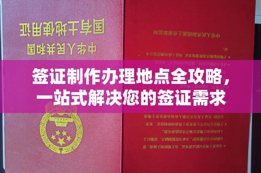 贵定签证制作办理地点全攻略，一站式解决您的签证需求