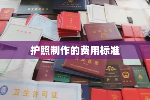 贵定护照制作的费用标准