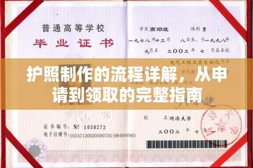贵定护照制作的流程详解，从申请到领取的完整指南